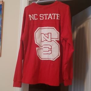 NEW North Carolina State Uni. Long Sleeve Shirt